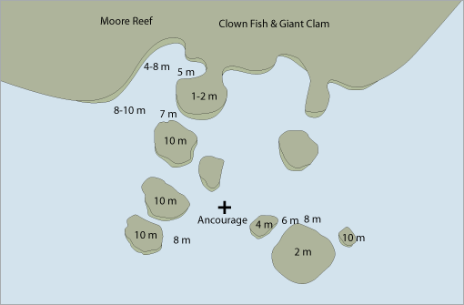 Moore Reef Map