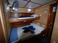 Emperor Atoll Twin Bunk Cabin